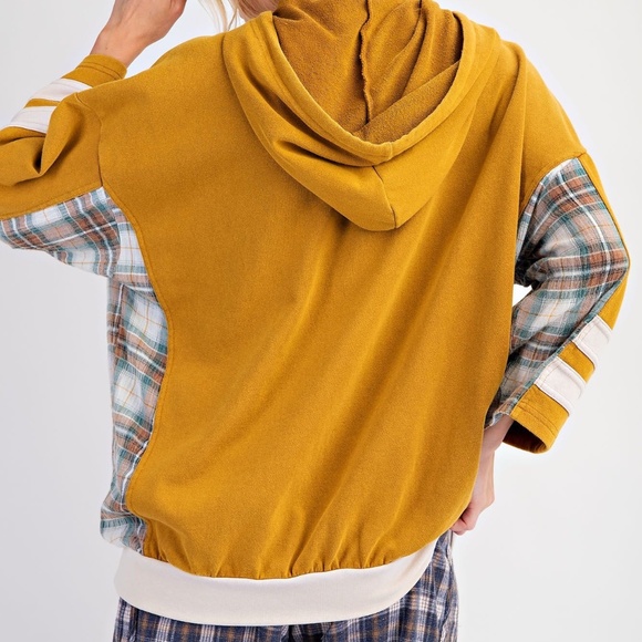 NEW EASEL CLOTHING STAR PATCH MINERAL WASHED HOODIE PULLOVER VINTAGE SWEATSHIRT - Picture 5 of 10